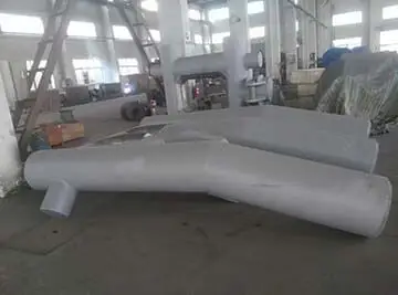 towing bitt in workshop