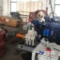 testing engine driven ship thruster