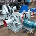 Electric anchor windlass double gypsies